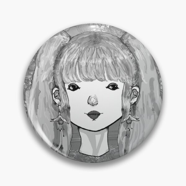 Item preview, Fuschia (greyscale) designed and sold by nonsenseflower.