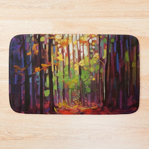 Item preview, Impressionistic woods painting 3 designed and sold by Art by Lilia.