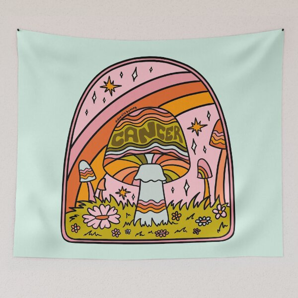 Item preview, Cancer Mushroom designed and sold by doodlebymeg.