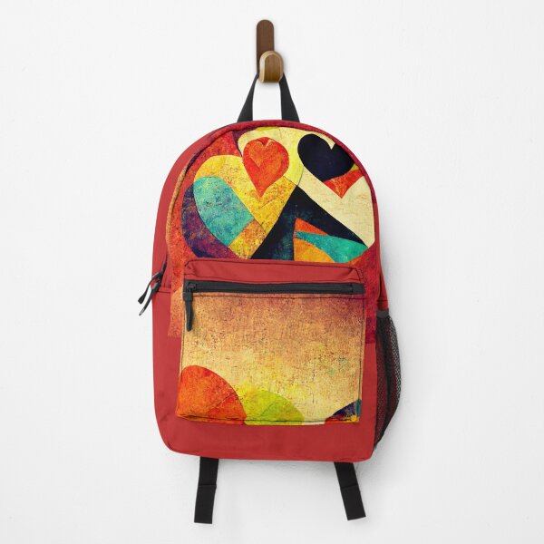 Item preview, love embrace abstract painting designed and sold by lilolighthouse.