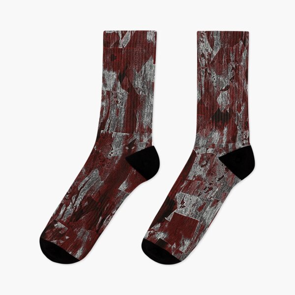 Item preview, Dark Red and Grey Sinister Abstract designed and sold by Trevor Hirst.