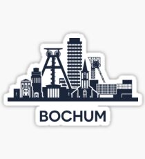 Bochum City Skyline Sticker