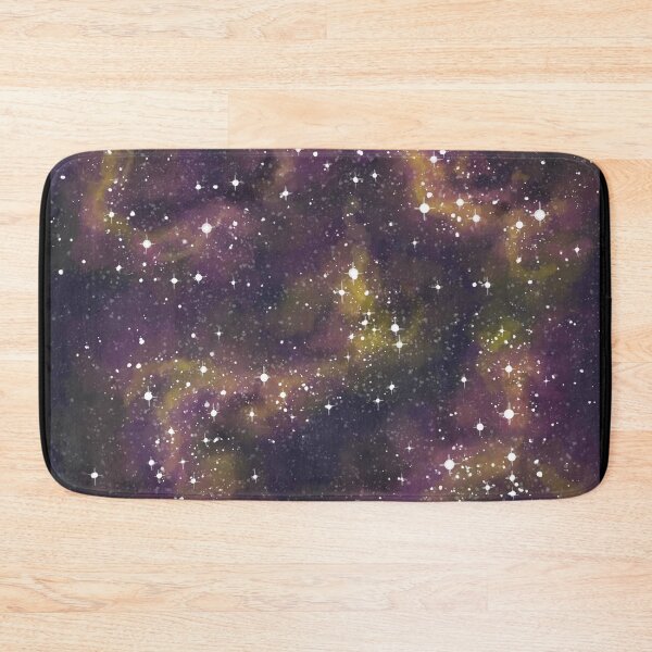 Item preview, Orange Galaxy and stars, colorful space art designed and sold by TalesOfScience.