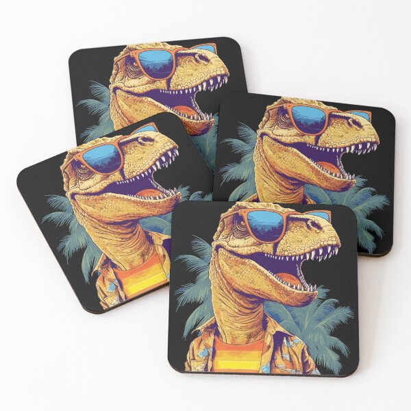 Item preview, Jurassic Cool - T-Rex Rocking Sunglasses designed and sold by Nordilandia.