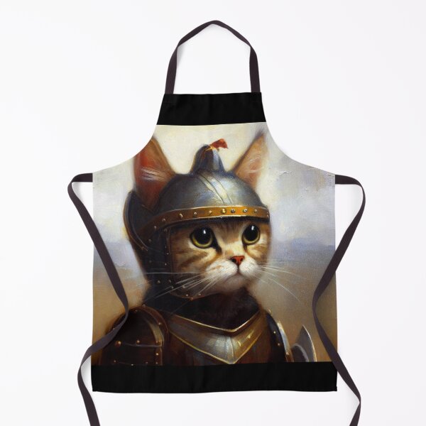 Item preview, Cat Medieval Knight designed and sold by CrankyOldDude.