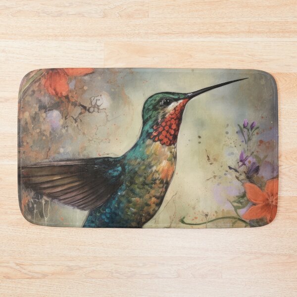 Item preview, Hummingbird and Flowers  designed and sold by Vanover Designs.