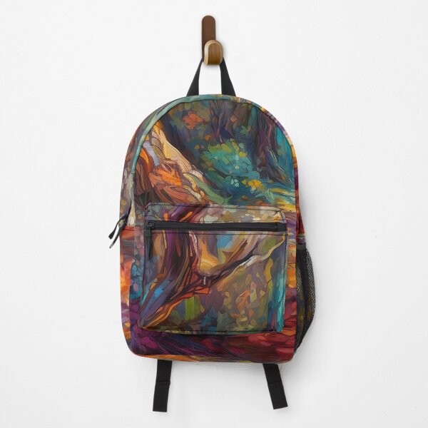 Item preview, Impressionistic woods painting 4 designed and sold by Art by Lilia.