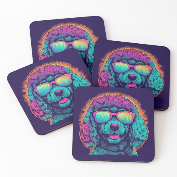 Item preview, Sunglasses Poodle - Cool design for stylish dog owners designed and sold by brindled.