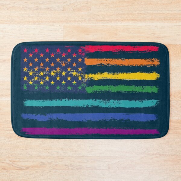 Item preview, LGBT Pride American flag designed and sold by GreenSplash.