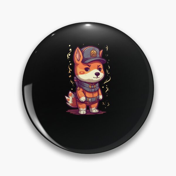 Item preview, Japanese dog Shiba Inu profession policeman in uniform designed and sold by Naohiro.