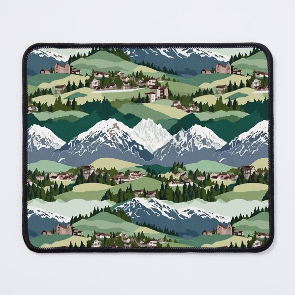 Item preview, Swiss life traditions alps designed and sold by Alessandro Remo Mazzoni Remotextiles.