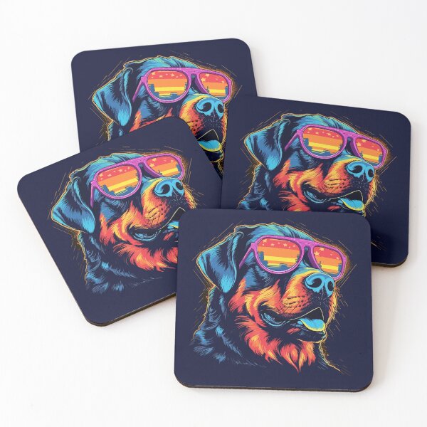 Item preview, Sunglasses Rottweiler - Cool design for stylish dog owners designed and sold by brindled.
