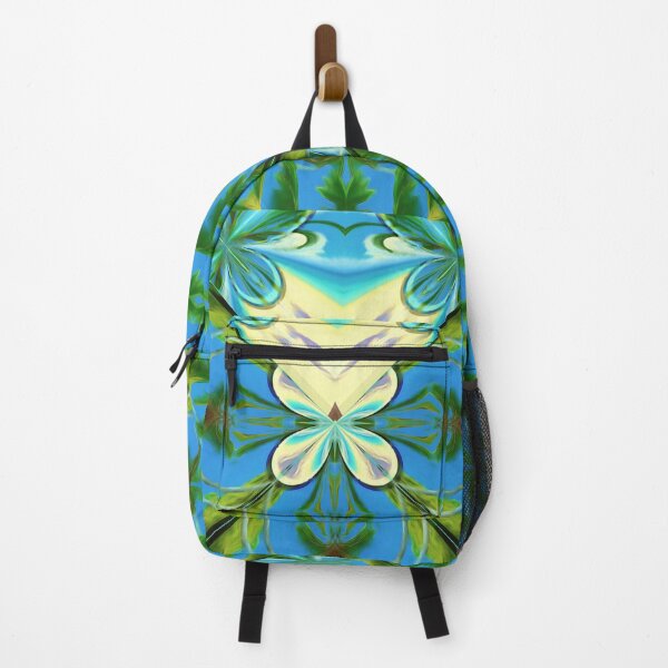 Item preview, Stunning relaxing geometric painting featuring an exotic summer vacation: Blue sky Beach Sun Coconut Sand - Inspiring gift idea to escape to paradise! designed and sold by Ralek.
