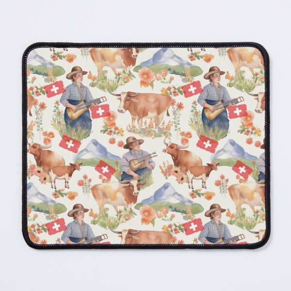 Item preview, Swiss life traditions designed and sold by Alessandro Remo Mazzoni Remotextiles.