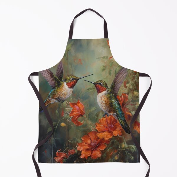Item preview, Hummingbirds and Flowers  designed and sold by Vanover Designs.