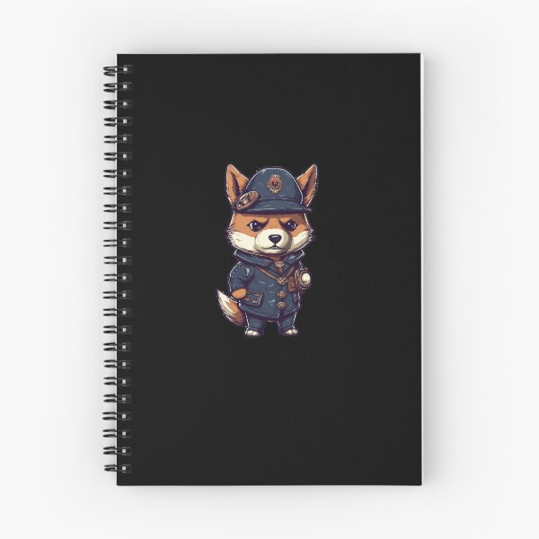 Item preview, Japanese dog Shiba Inu profession policeman in uniform designed and sold by Naohiro.