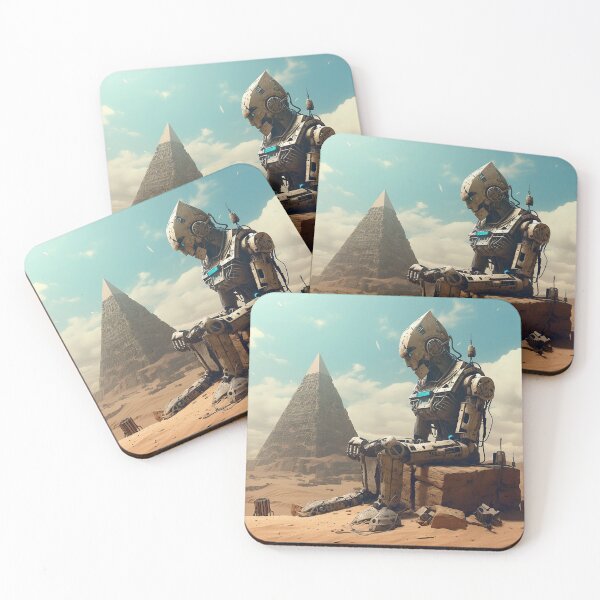 Item preview, Robot Archeologist designed and sold by PyramidSchmear.