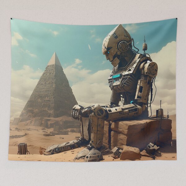 Item preview, Robot Archeologist designed and sold by PyramidSchmear.
