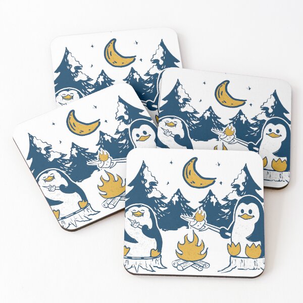 Item preview, cute penguin camp designed and sold by AdyKurniawan.