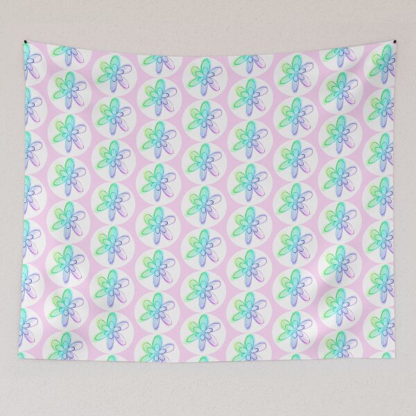 Item preview, Soft pastel watercolor floral painting | soft pastel watercolor flowers drawing designed and sold by lausn.