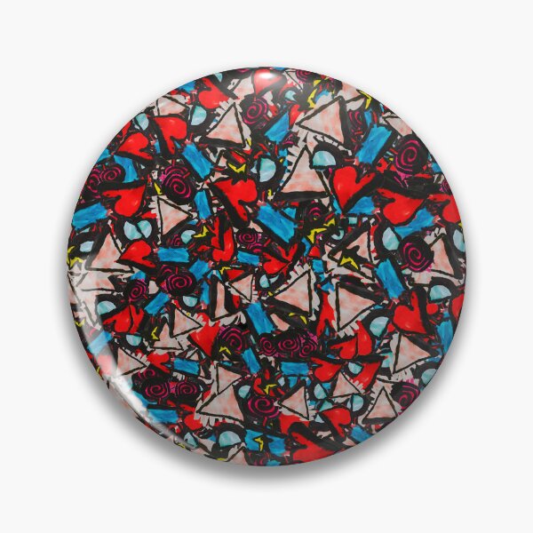 Item preview, Harmonious Chaos Vibrant Abstract Design designed and sold by DFLC Prints.