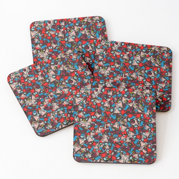 Item preview, Harmonious Chaos Vibrant Abstract Design designed and sold by DFLC Prints.