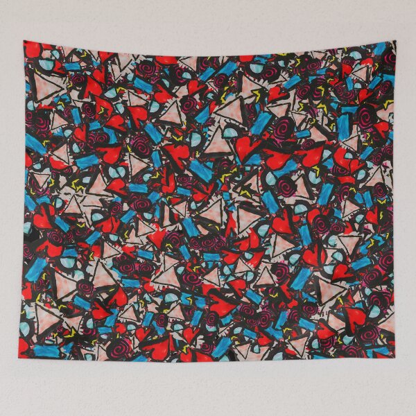 Item preview, Harmonious Chaos Vibrant Abstract Design designed and sold by DFLC Prints.