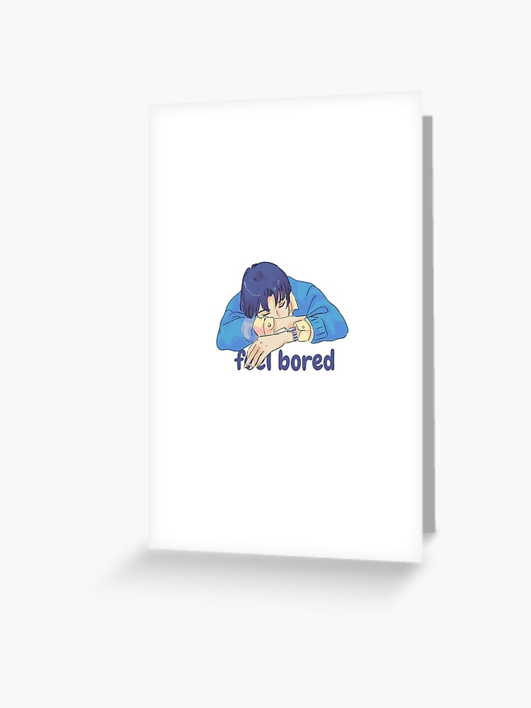 I'm Bored. Play With Me Greeting Card for Sale by serpentsky17