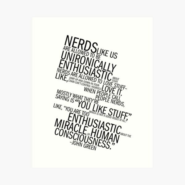 Item preview, Nerds Like Us designed and sold by highstakesjenga.
