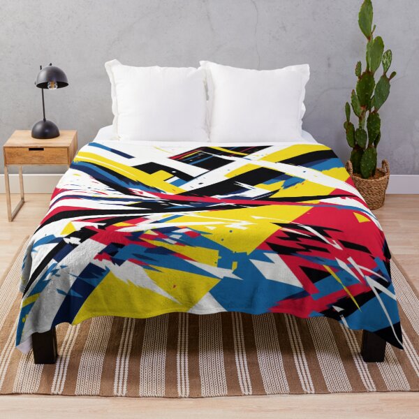 Artikelvorschau, Colorful abstract background pettern Color decorative element Geometric pop art entworfen und verkauft von PinkPinkArts.