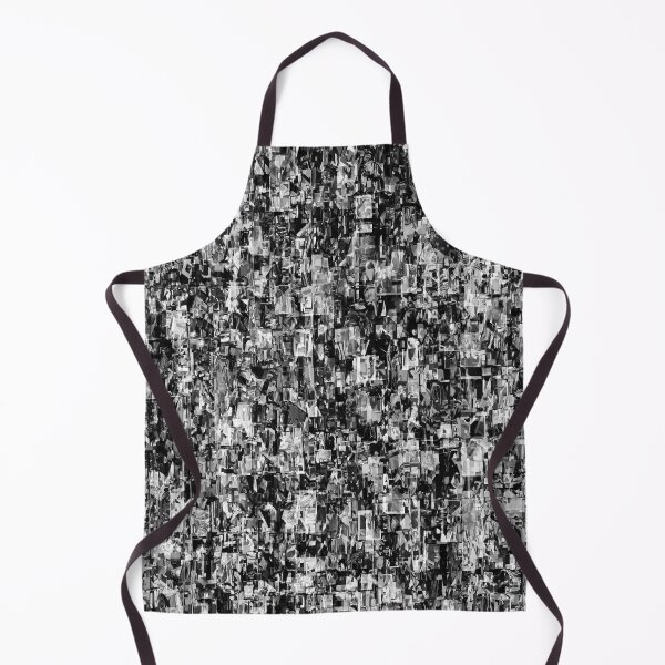 Artikelvorschau, Black and White Abstract Textured Cubic Pattern entworfen und verkauft von Trevor Hirst.