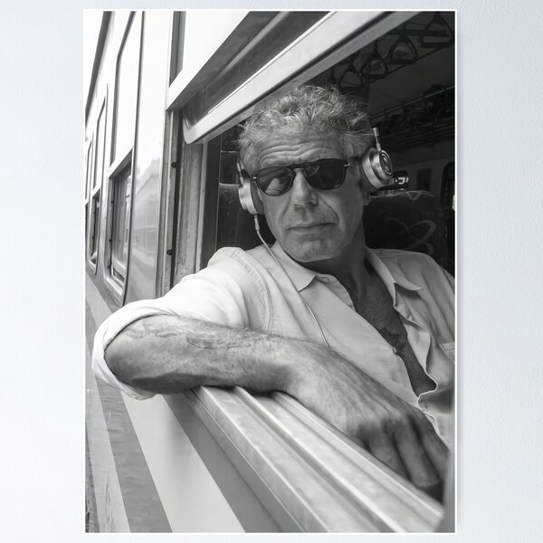 Item preview, Listening Music Bourdain designed and sold by NatalyaHill.