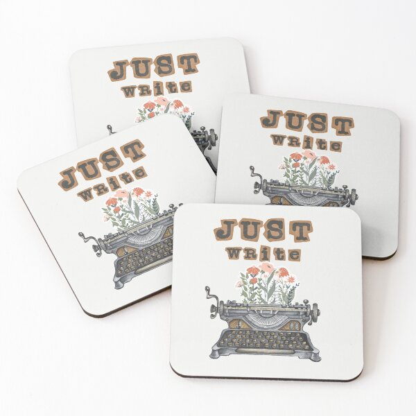 Item preview, Just Write designed and sold by Fandom Misfits.