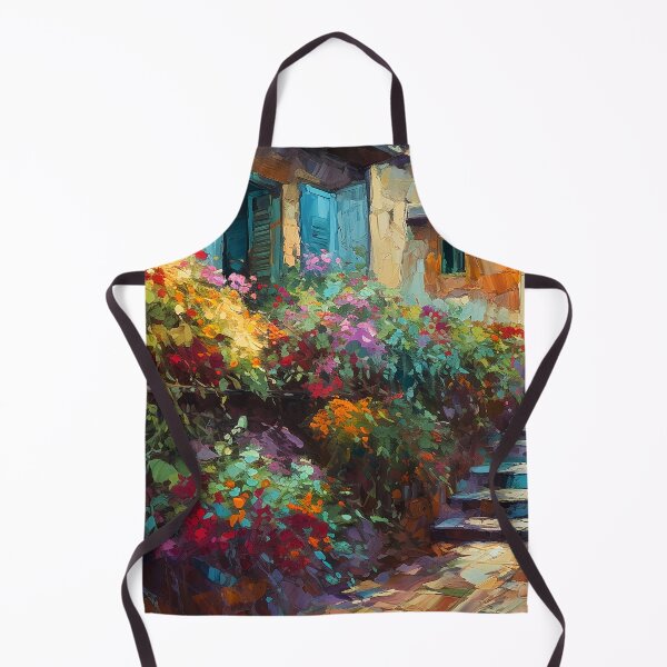 Item preview, Mediterranean town street 1 designed and sold by Art by Lilia.