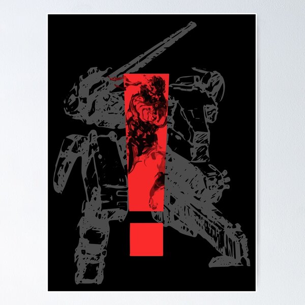 Item preview, Alert ! Metal gear designed and sold by trentnin.