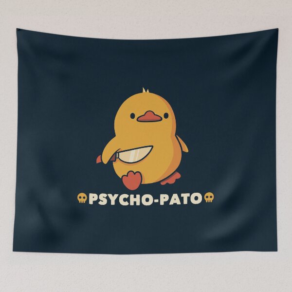 Item preview, Psycho-Pato Funny Duck by Tobe Fonseca designed and sold by Tobe Fonseca®.