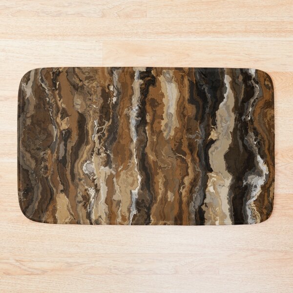 Item preview, Vertical Brown Wood Grain Effect Abstract designed and sold by Trevor Hirst.