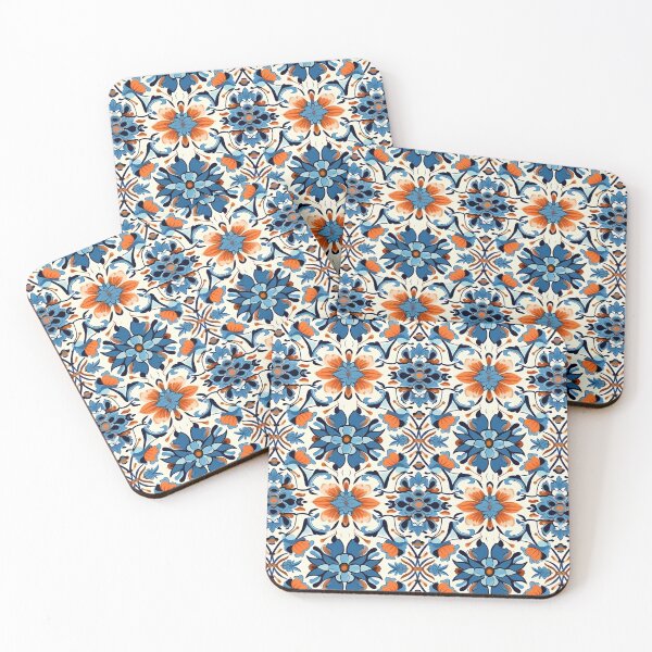 Item preview, Vibrant Floral Mosaic Art Print designed and sold by GiveMeMood.