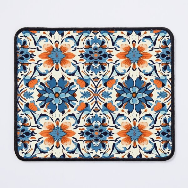 Item preview, Vibrant Floral Mosaic Art Print designed and sold by GiveMeMood.