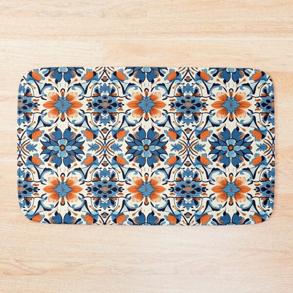 Item preview, Vibrant Floral Mosaic Art Print designed and sold by GiveMeMood.