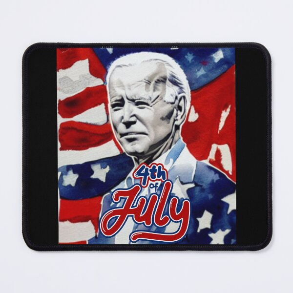 Aperçu de l'œuvre Joe Biden Joyeux 4 juillet drôle créée et vendue par Oceanicmaster.