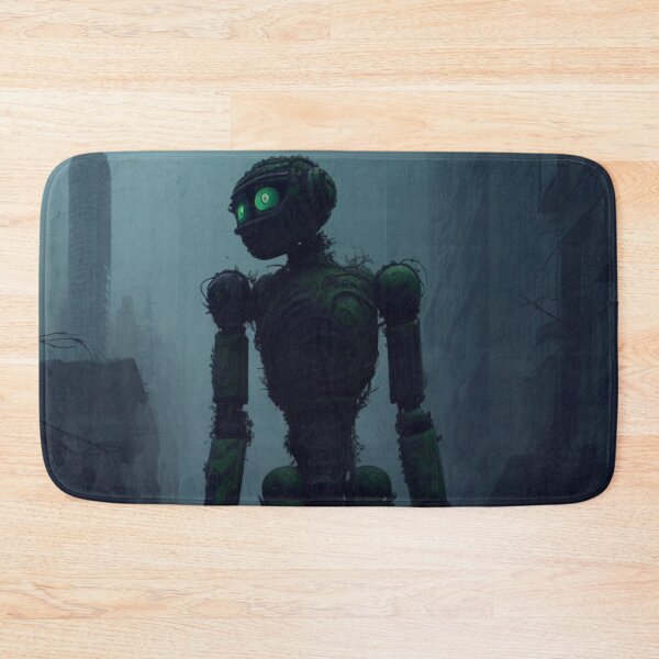 Item preview, The Green Natural Humanoid Android Robot designed and sold by ArtemExpressio.