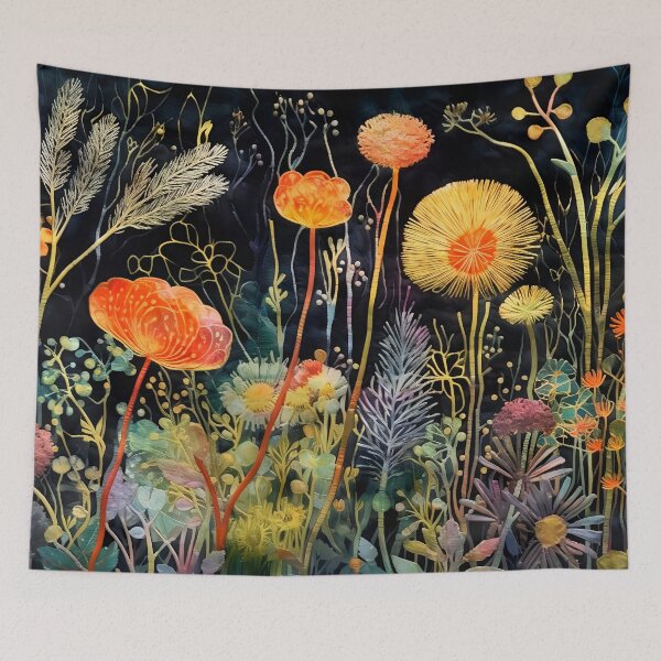 Item preview, Herbal Abstract print 3 designed and sold by Art by Lilia.