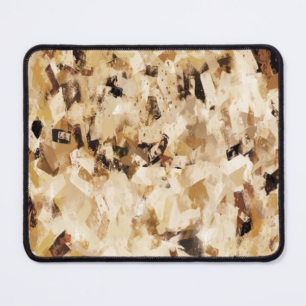 Artikelvorschau, Bold Tan and Beige Brush Stroke Abstract entworfen und verkauft von Trevor Hirst.