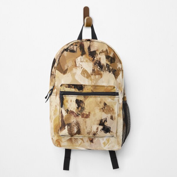 Item preview, Bold Tan and Beige Brush Stroke Abstract designed and sold by Trevor Hirst.