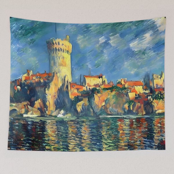 Item preview, Painting of King's Landing 1 designed and sold by ArtCounts.