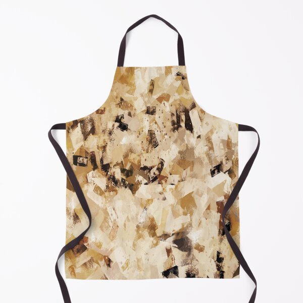 Artikelvorschau, Bold Tan and Beige Brush Stroke Abstract entworfen und verkauft von Trevor Hirst.