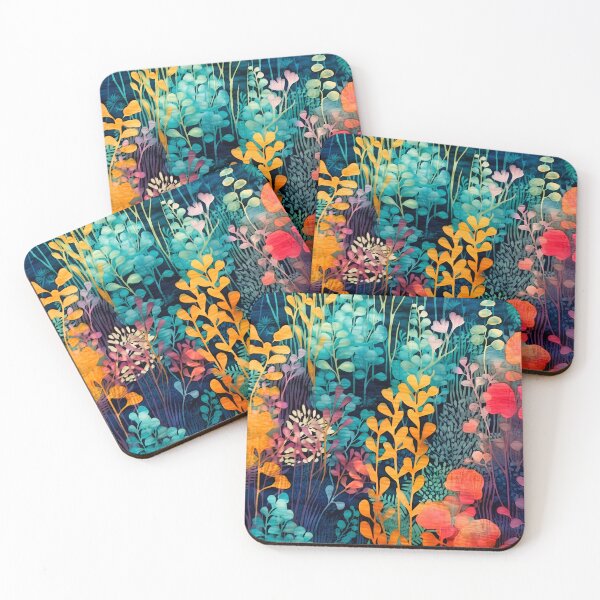 Item preview, Herbal Abstract print 4 designed and sold by Art by Lilia.