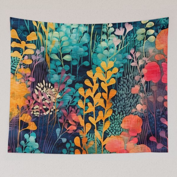Item preview, Herbal Abstract print 4 designed and sold by Art by Lilia.
