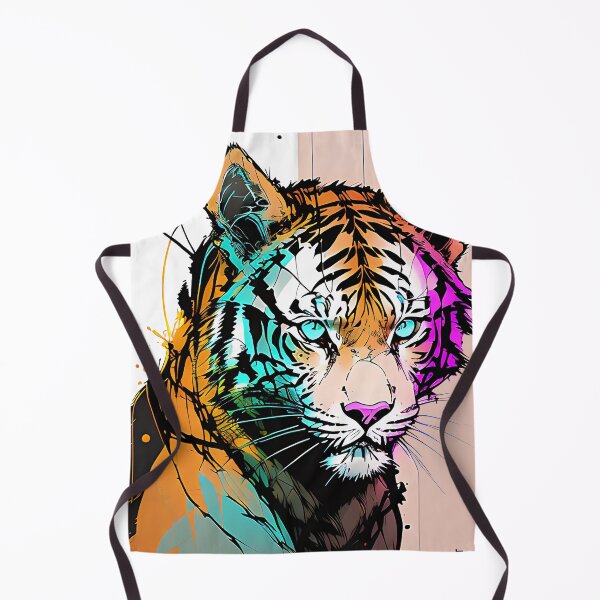 Item preview, Portrait of a Tiger - Inkpunk designed and sold by CyberInc.